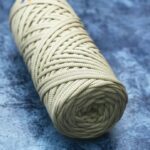 Шнур для рукоделия из полиэфира 4мм/100м, ЛБ-1.4.263/100 слоновая кость