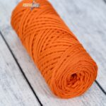 Шнур для рукоделия из полиэфира 4мм/100м, ЛБ-1.4.О/100 оранжевый