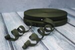 Тесьма вяз.окантовочная оливковый 4С537-Г50