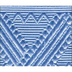 Лента для генеральских погон, 8971-blue, голубой