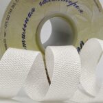 Лента ременная 6С617-Г50, ширина 2,5 см, белая